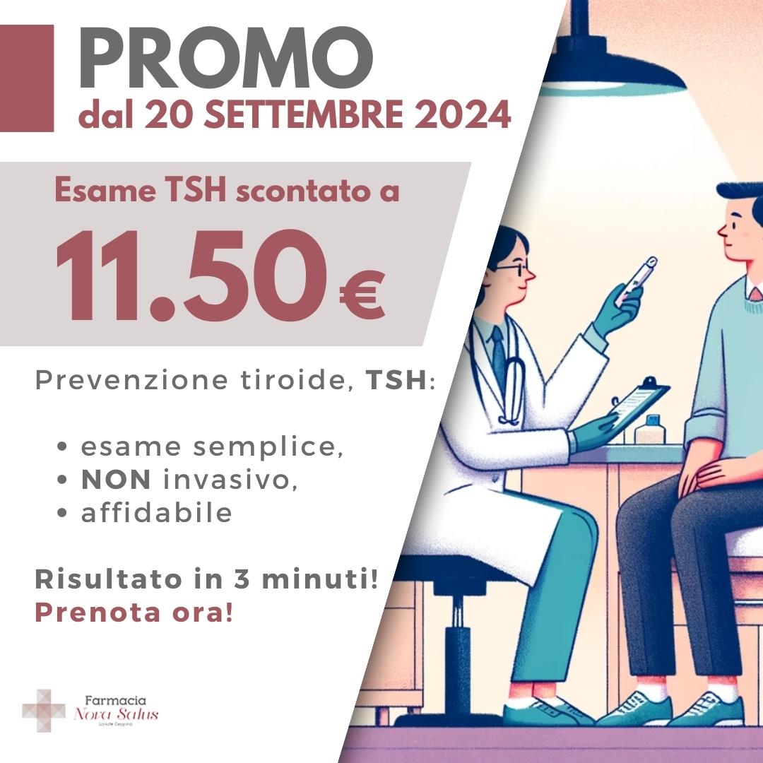 SETTEMBRE PROMO tsh farmacia NOVASALUS