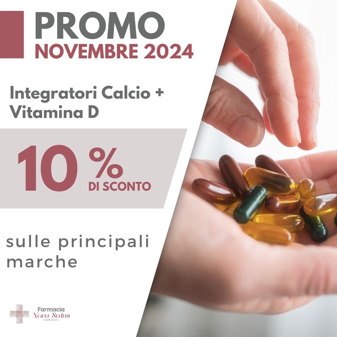 novembre 2024 promo integratori calcio-vit d farmacia novasalus